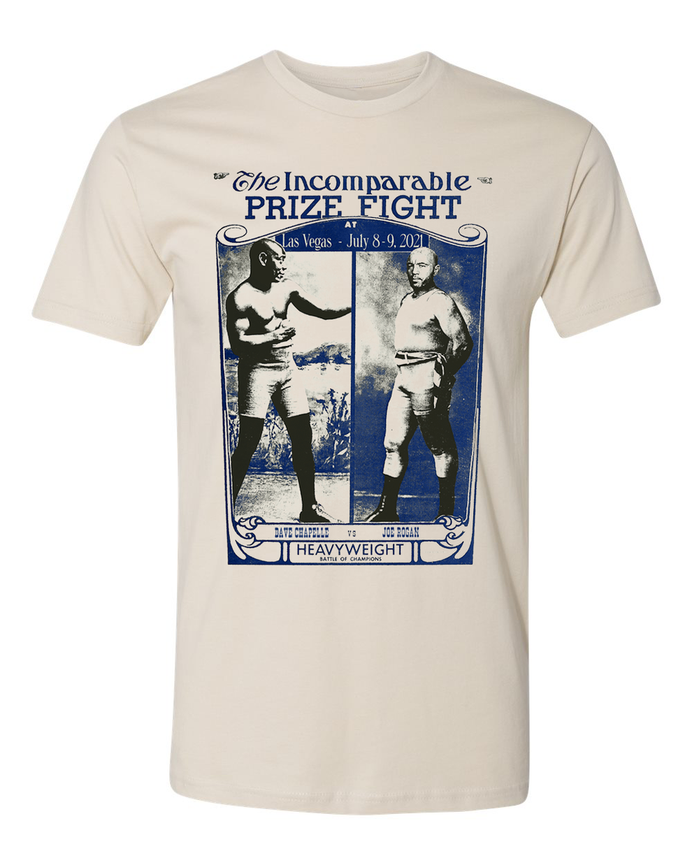 Dave Chappelle x Joe Rogan - Prize Fight Tee – Higher Primate